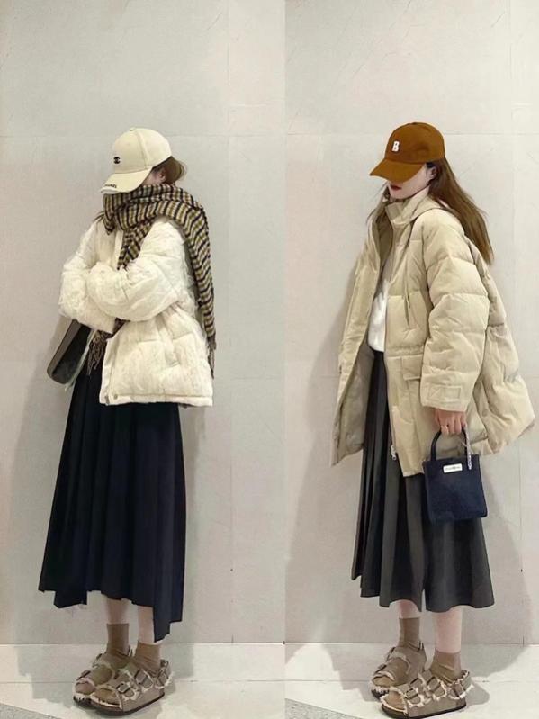 冬季连衣裙穿搭术